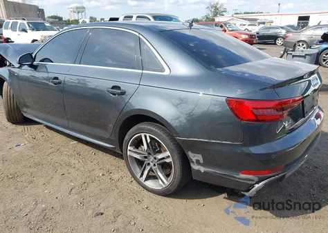 2017 Audi A4 2.0T Premium from USA, damaged, VIN WAUENAF42HN063510